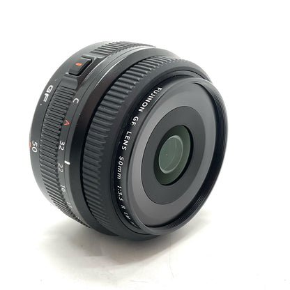 【全額返金保証】【最速発送】FUJIFILM FUJINON GF 50mm F3.5 R LM WR 美品 動作確認済