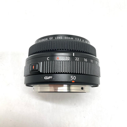 【全額返金保証】【最速発送】FUJIFILM FUJINON GF 50mm F3.5 R LM WR 美品 動作確認済
