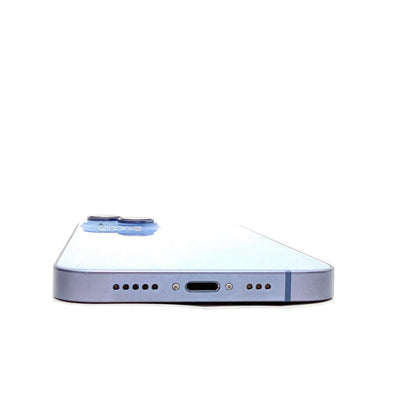 【全額返金保証】【最速発送】Apple iPhone iPhone 14 128GB ブルー au 白ロム 美品 動作確認済 84%