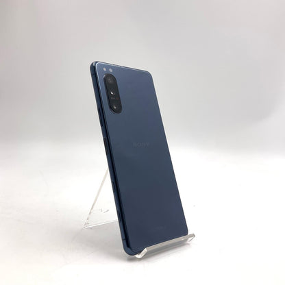 【最速発送】Sony Xperia 5 II 256GB ブルー SIMフリー XQ-AS42 白ロム【難有】