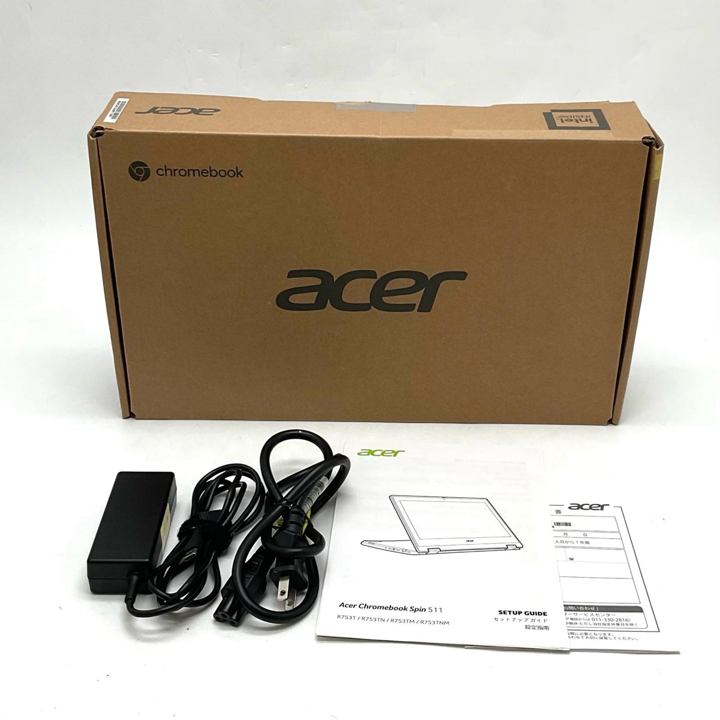 【全額返金保証】【最速発送】Acer Chromebook Spin 511 R753T-A14N 11.6インチ Intel(R) Celeron(R) N4500 @ 1.10GHz 4GB eMMC 32GB 動作確認済
