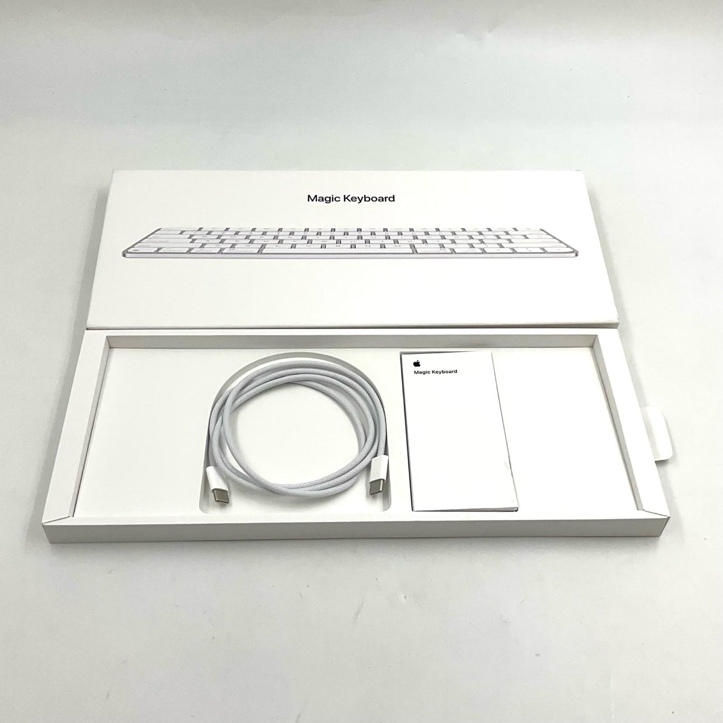 【全額返金保証】【最速発送】Apple Magic Keyboard (USB-C) MXCL3J/A A3203 美品 動作確認済