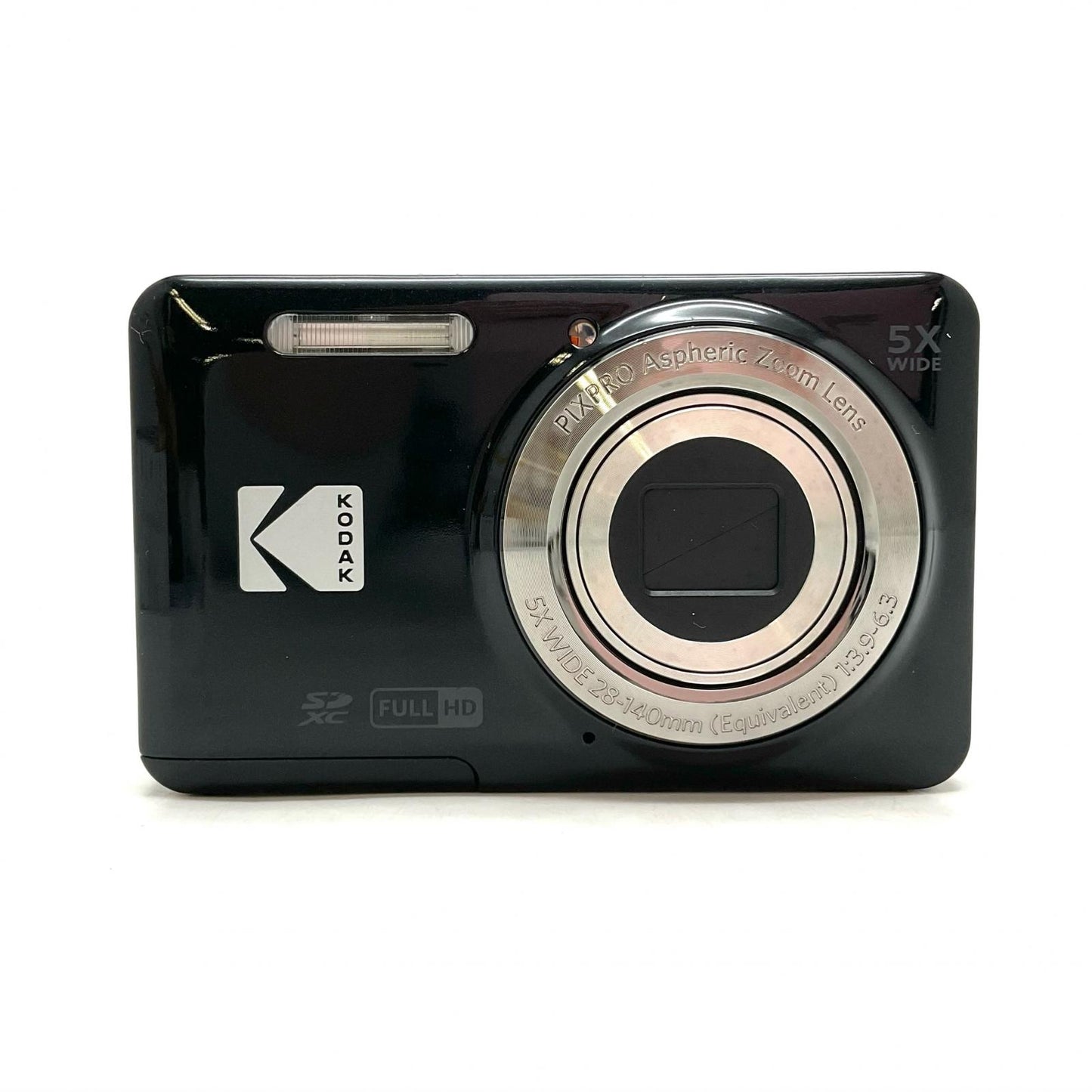 【全額返金保証】【最速発送】KODAK コンパクトデジタルカメラ PIXPRO FZ55BK [黒] 美品 動作確認済