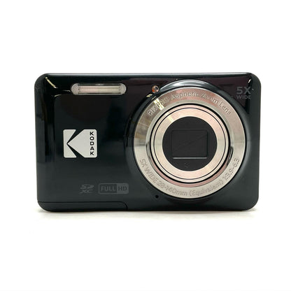 【全額返金保証】【最速発送】KODAK コンパクトデジタルカメラ PIXPRO FZ55BK [黒] 美品 動作確認済