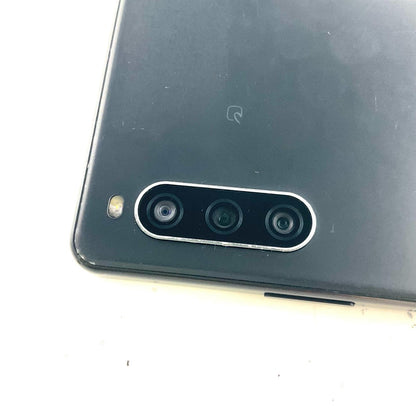 【最速発送】 Xperia 10 IV 128GB ブラック系 docomo SO-52C 白ロム【難有】