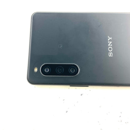 【全額返金保証】【最速発送】 Xperia 10 IV 128GB ブラック系 docomo SO-52C 白ロム 動作確認済