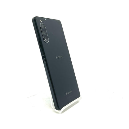 【最速発送】 Xperia 10 IV 128GB ブラック系 docomo SO-52C 白ロム【難有】