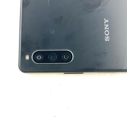 【最速発送】 Xperia 10 IV 128GB ブラック系 docomo SO-52C 白ロム【難有】
