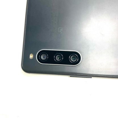 【最速発送】 Xperia 10 IV 128GB ブラック系 docomo SO-52C 白ロム【難有】