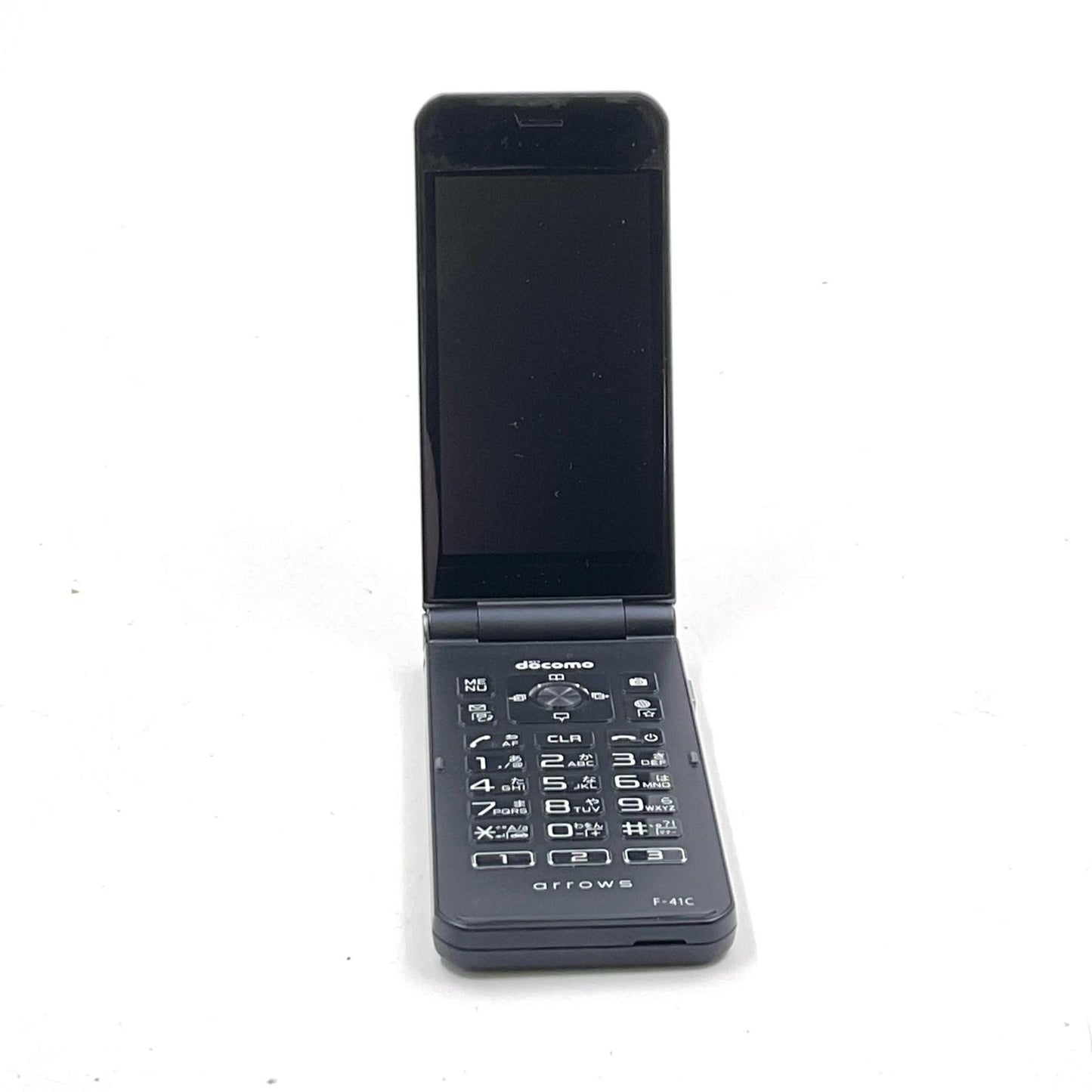 【全額返金保証】【最速発送】 arrows ケータイ ベーシック 8GB ブルー系 docomo F-41C 白ロム 動作確認済