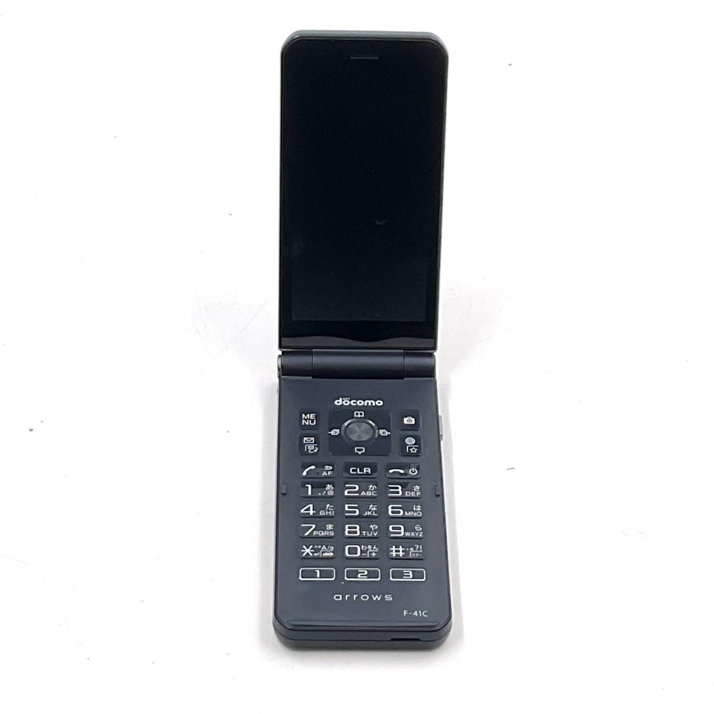 【全額返金保証】【最速発送】 arrows ケータイ ベーシック 8GB ブルー系 docomo F-41C 白ロム 動作確認済
