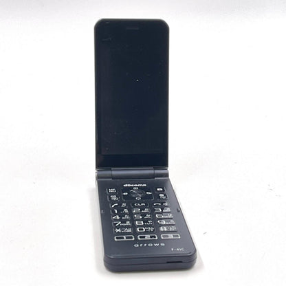 【全額返金保証】【最速発送】 arrows ケータイ ベーシック 8GB ブルー系 docomo F-41C 白ロム 動作確認済