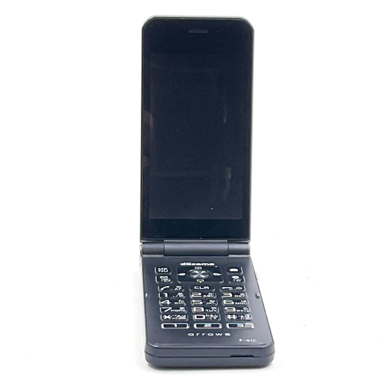 【全額返金保証】【最速発送】 arrows ケータイ ベーシック 8GB ブルー系 docomo F-41C 白ロム 動作確認済