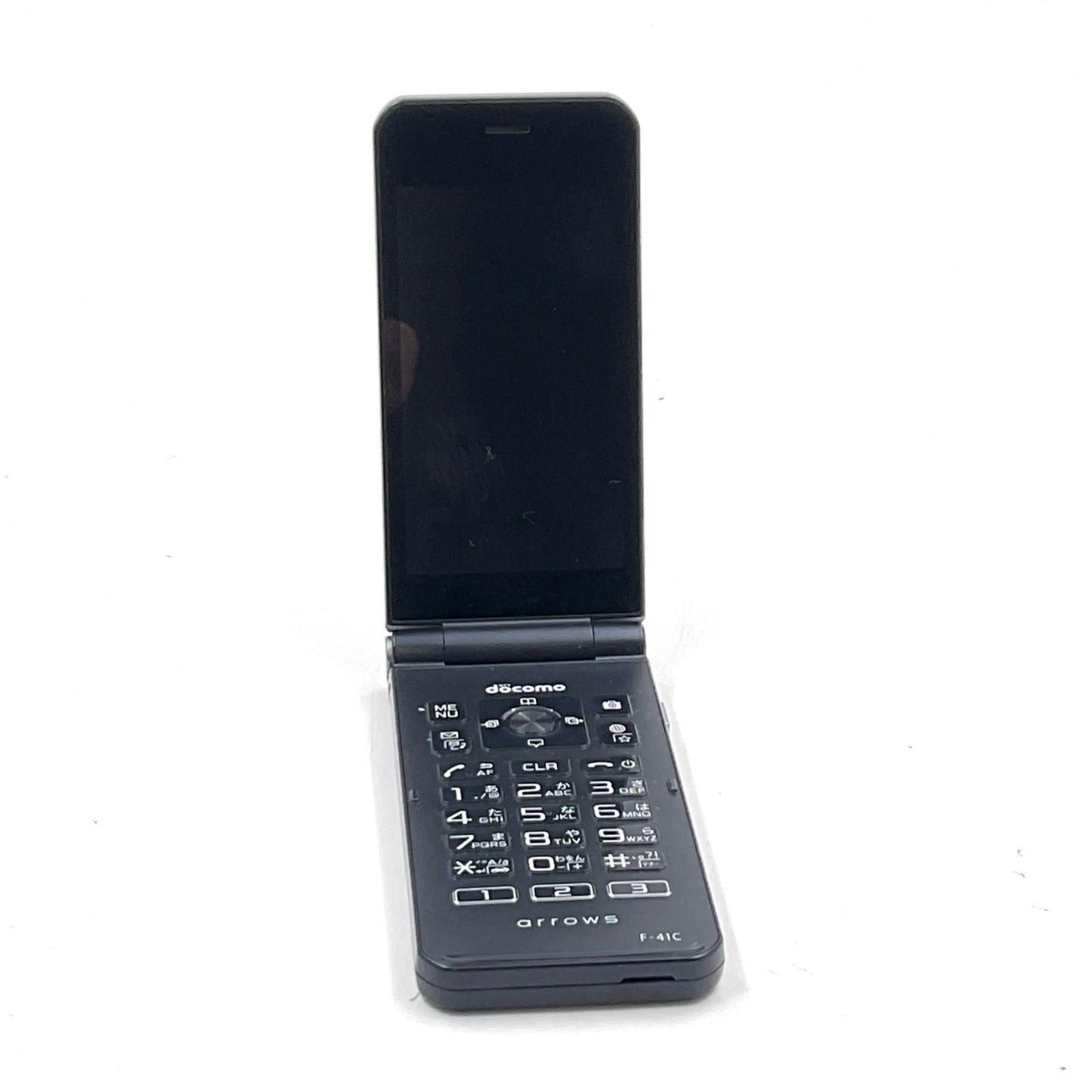 【全額返金保証】【最速発送】 arrows ケータイ ベーシック 8GB ブルー系 docomo F-41C 白ロム 動作確認済