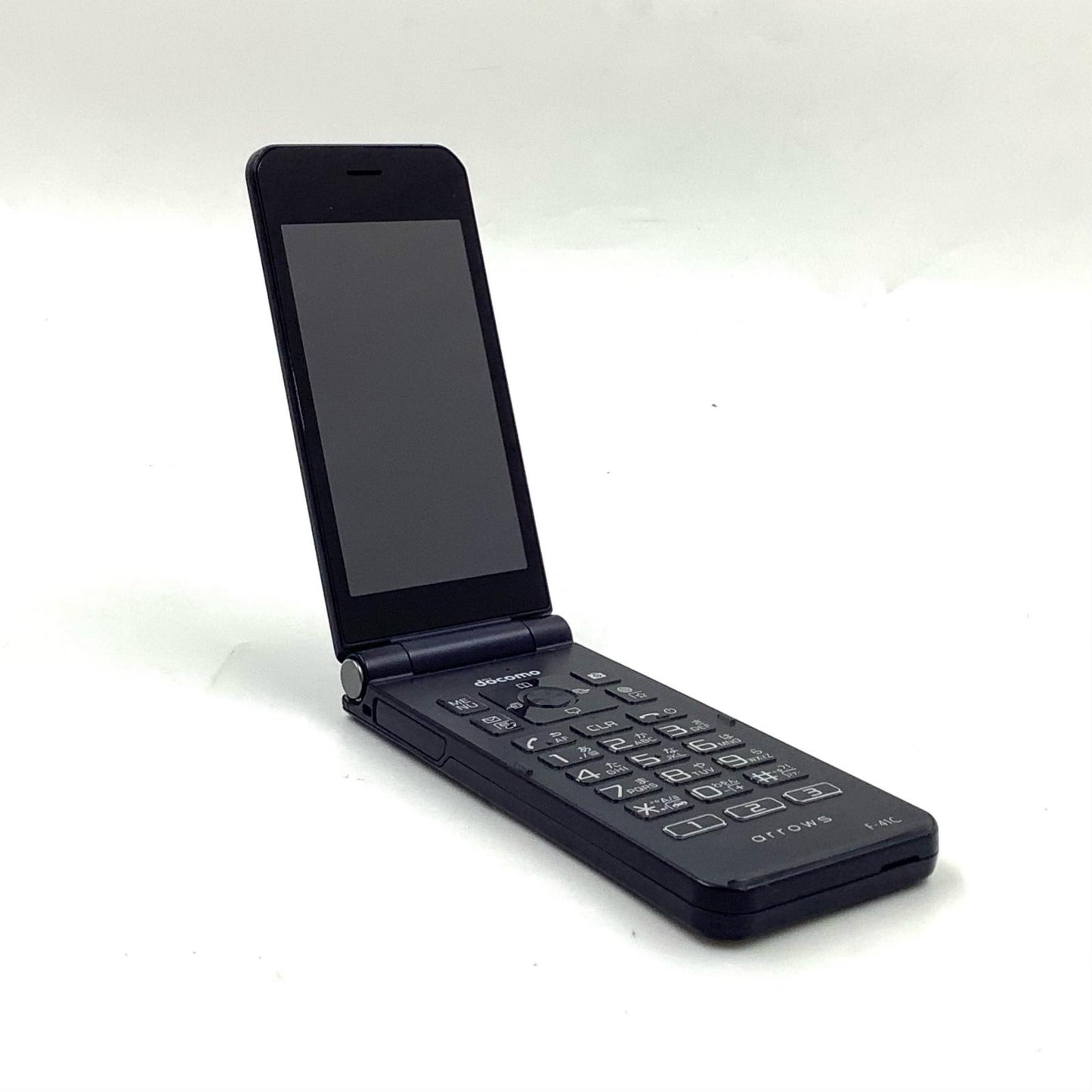 【全額返金保証】【最速発送】 arrows ケータイ ベーシック 8GB ブルー系 docomo F-41C 白ロム 動作確認済