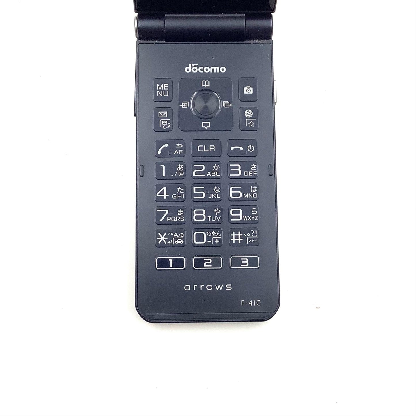【全額返金保証】【最速発送】 arrows ケータイ ベーシック 8GB ブルー系 docomo F-41C 白ロム 動作確認済