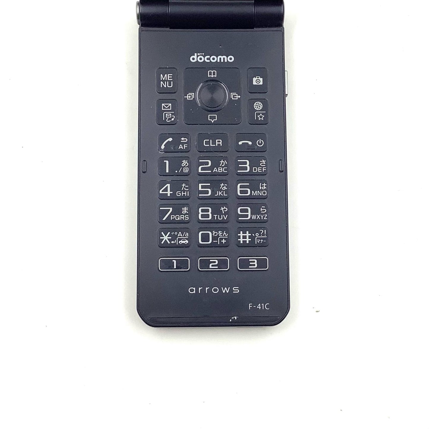 【全額返金保証】【最速発送】 arrows ケータイ ベーシック 8GB ブルー系 docomo F-41C 白ロム 動作確認済