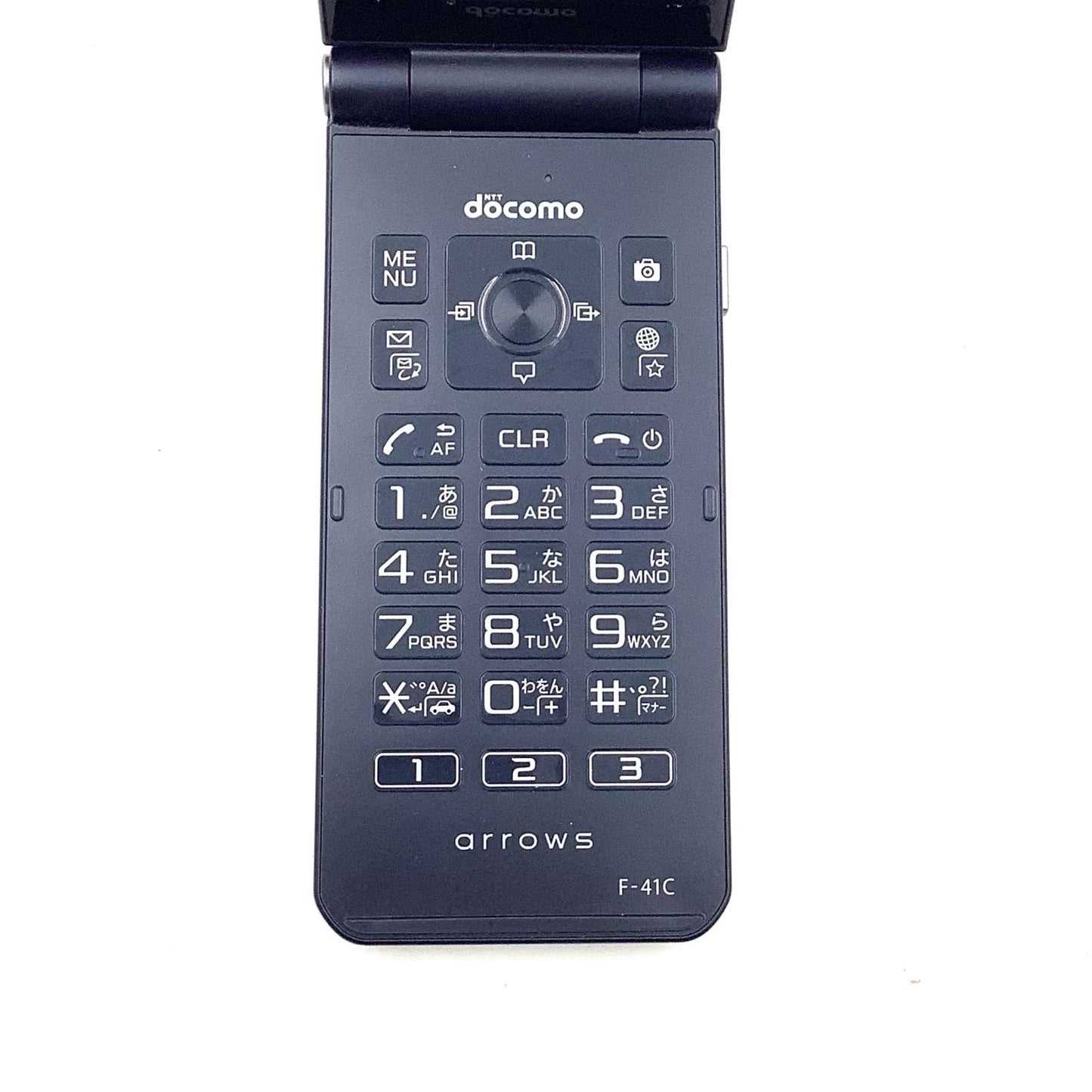 【全額返金保証】【最速発送】 arrows ケータイ ベーシック 8GB ブルー系 docomo F-41C 白ロム 動作確認済