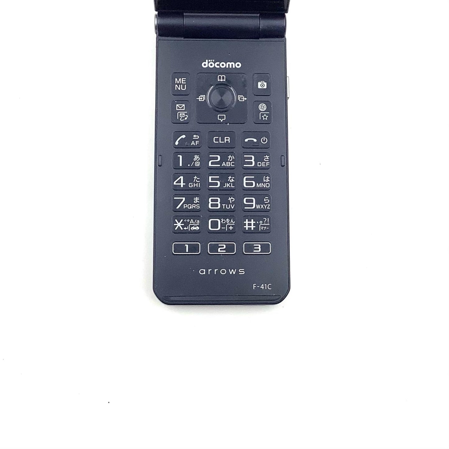 【全額返金保証】【最速発送】 arrows ケータイ ベーシック 8GB ブルー系 docomo F-41C 白ロム 動作確認済