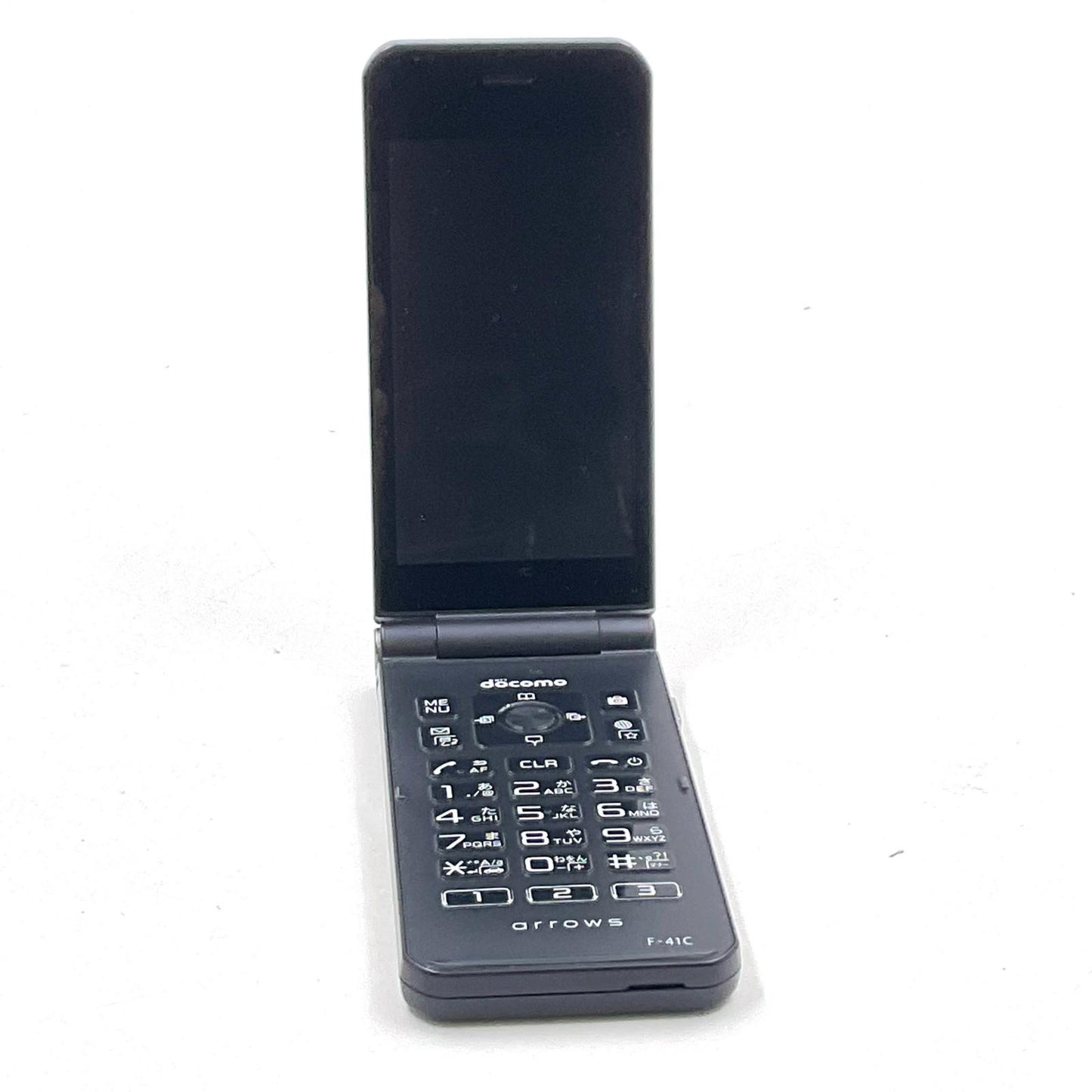 【全額返金保証】【最速発送】 arrows ケータイ ベーシック 8GB ブルー系 docomo F-41C 白ロム 動作確認済