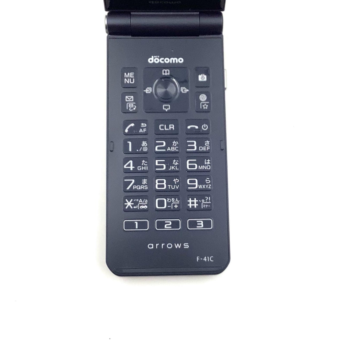 【全額返金保証】【最速発送】 arrows ケータイ ベーシック 8GB ブルー系 docomo F-41C 白ロム 動作確認済