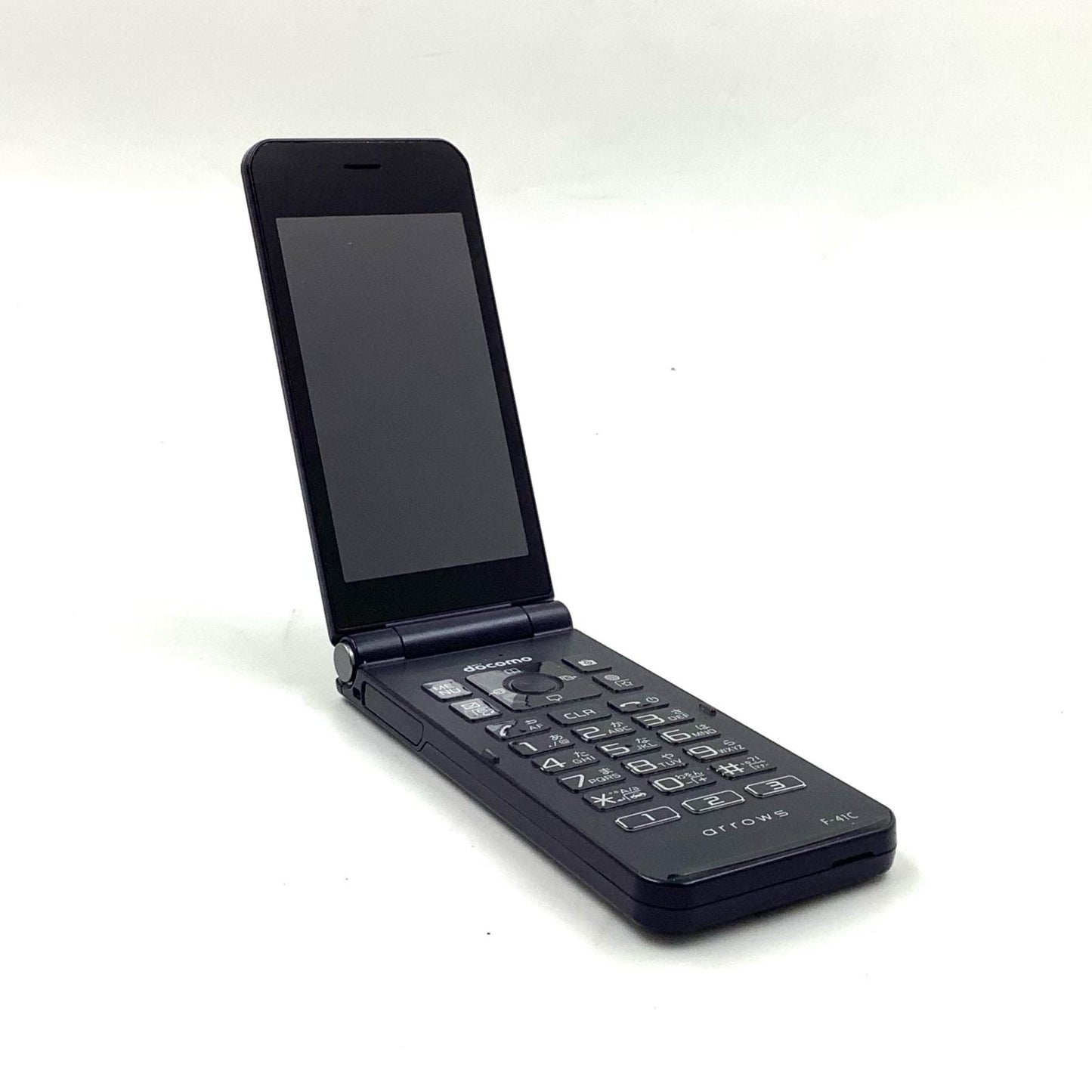 【全額返金保証】【最速発送】 arrows ケータイ ベーシック 8GB ブルー系 docomo F-41C 白ロム 動作確認済