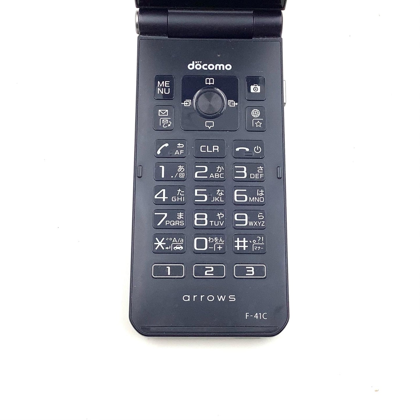 【全額返金保証】【最速発送】 arrows ケータイ ベーシック 8GB ブルー系 docomo F-41C 白ロム 動作確認済