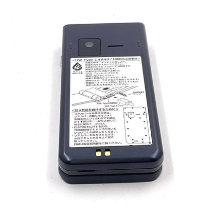 【全額返金保証】【最速発送】 arrows ケータイ ベーシック 8GB ブルー系 docomo F-41C 白ロム 動作確認済