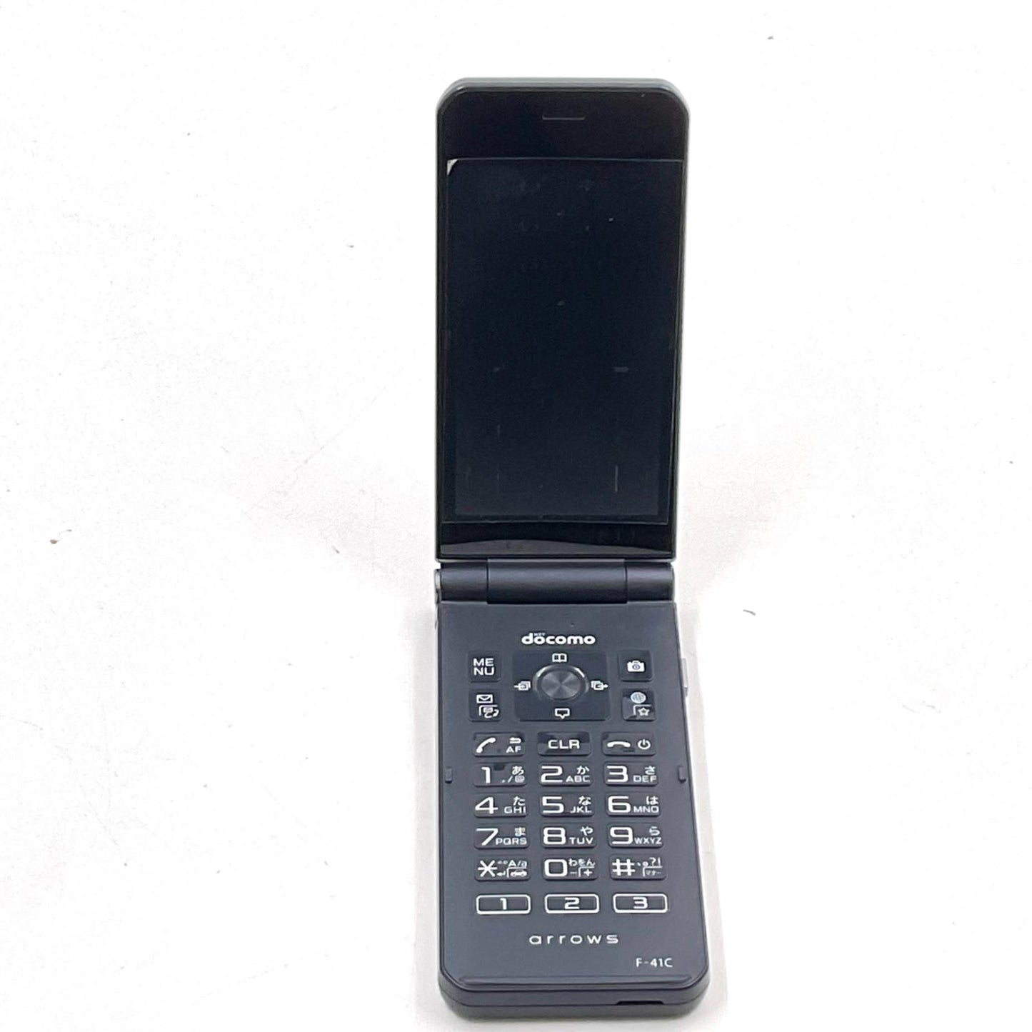【全額返金保証】【最速発送】 arrows ケータイ ベーシック 8GB ブルー系 docomo F-41C 白ロム 動作確認済