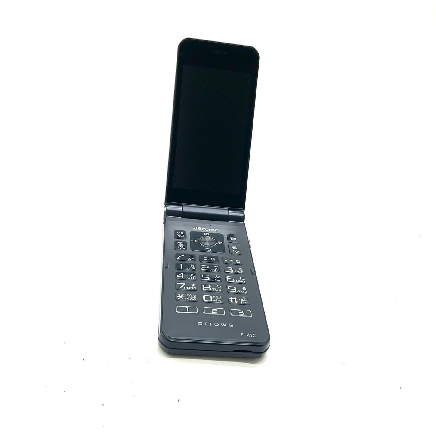 【全額返金保証】【最速発送】 arrows ケータイ ベーシック 8GB ブルー系 docomo F-41C 白ロム 動作確認済