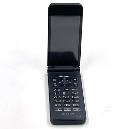 【全額返金保証】【最速発送】 arrows ケータイ ベーシック 8GB ブルー系 docomo F-41C 白ロム 動作確認済