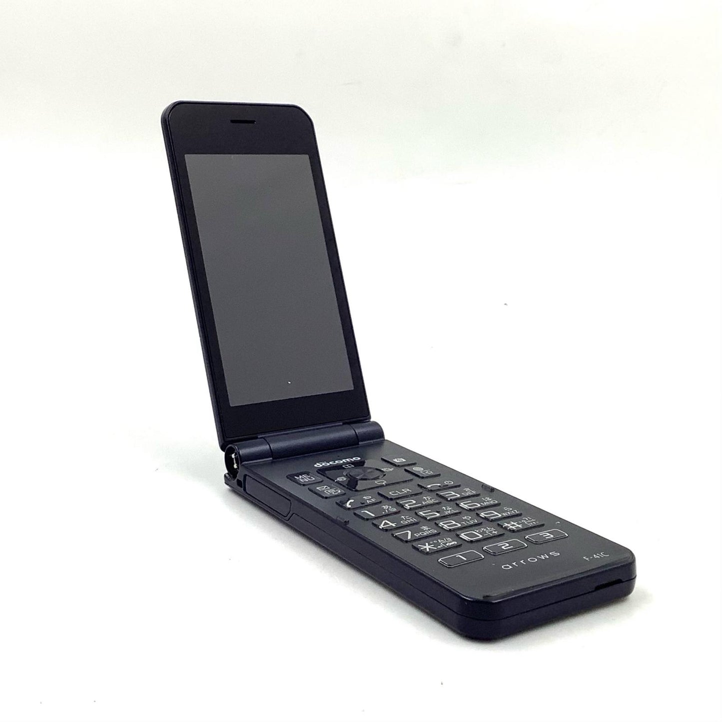 【全額返金保証】【最速発送】 arrows ケータイ ベーシック 8GB ブルー系 docomo F-41C 白ロム 動作確認済