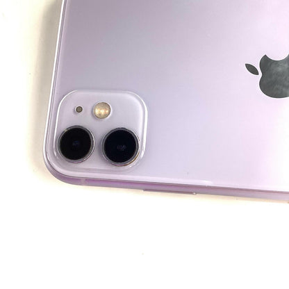 【最速発送】Apple iPhone iPhone 11 64GB パープル Softbank 白ロム【難有】 75%