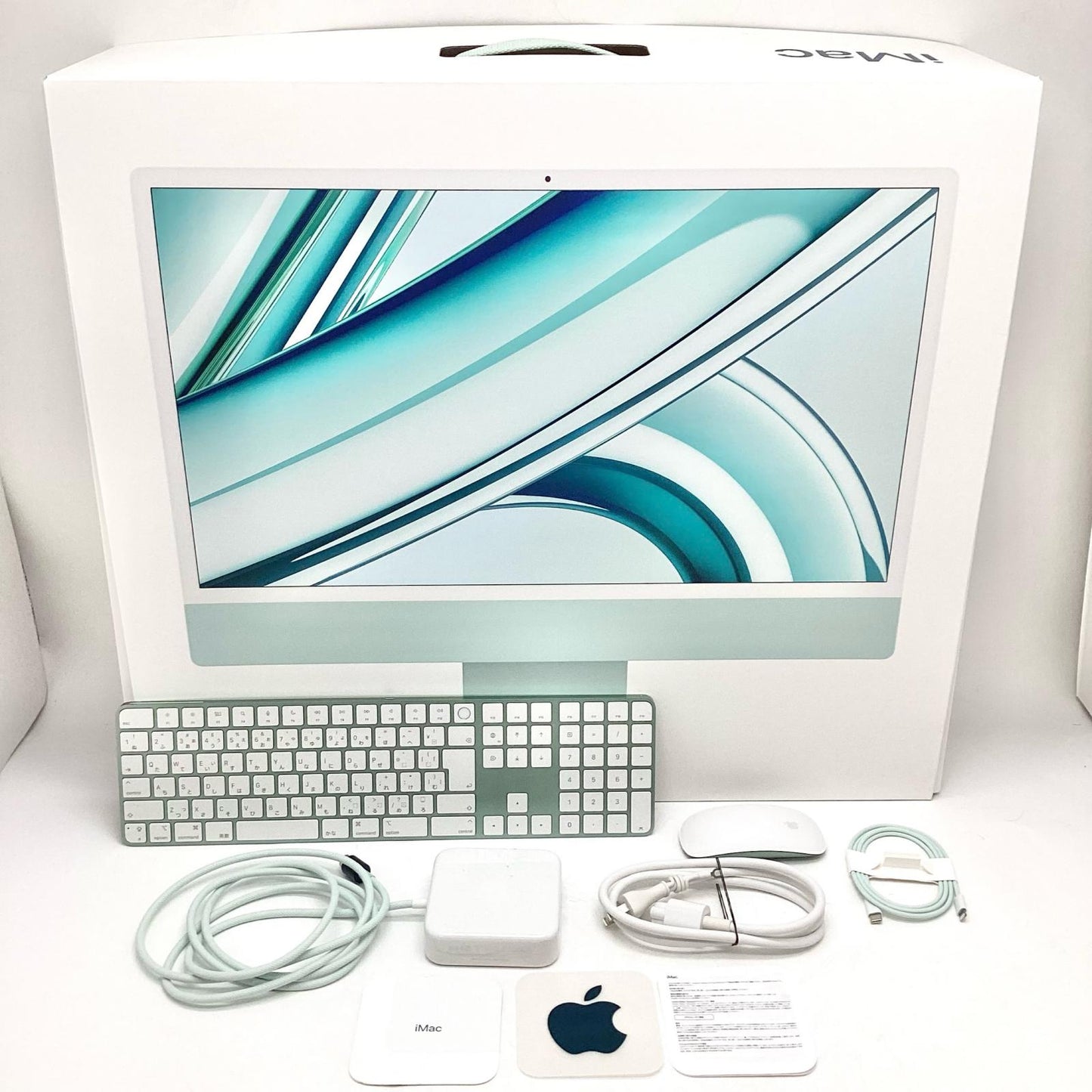 【全額返金保証】【最速発送】Apple iMac 24インチ Apple M3 8GB 512GB グリーン 超美品 動作確認済