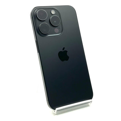 【全額返金保証】【最速発送】Apple iPhone iPhone 15 Pro 128GB ブラック SIMフリー 白ロム 動作確認済 77%
