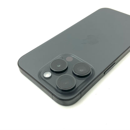 【全額返金保証】【最速発送】Apple iPhone iPhone 15 Pro 128GB ブラック SIMフリー 白ロム 動作確認済 77%