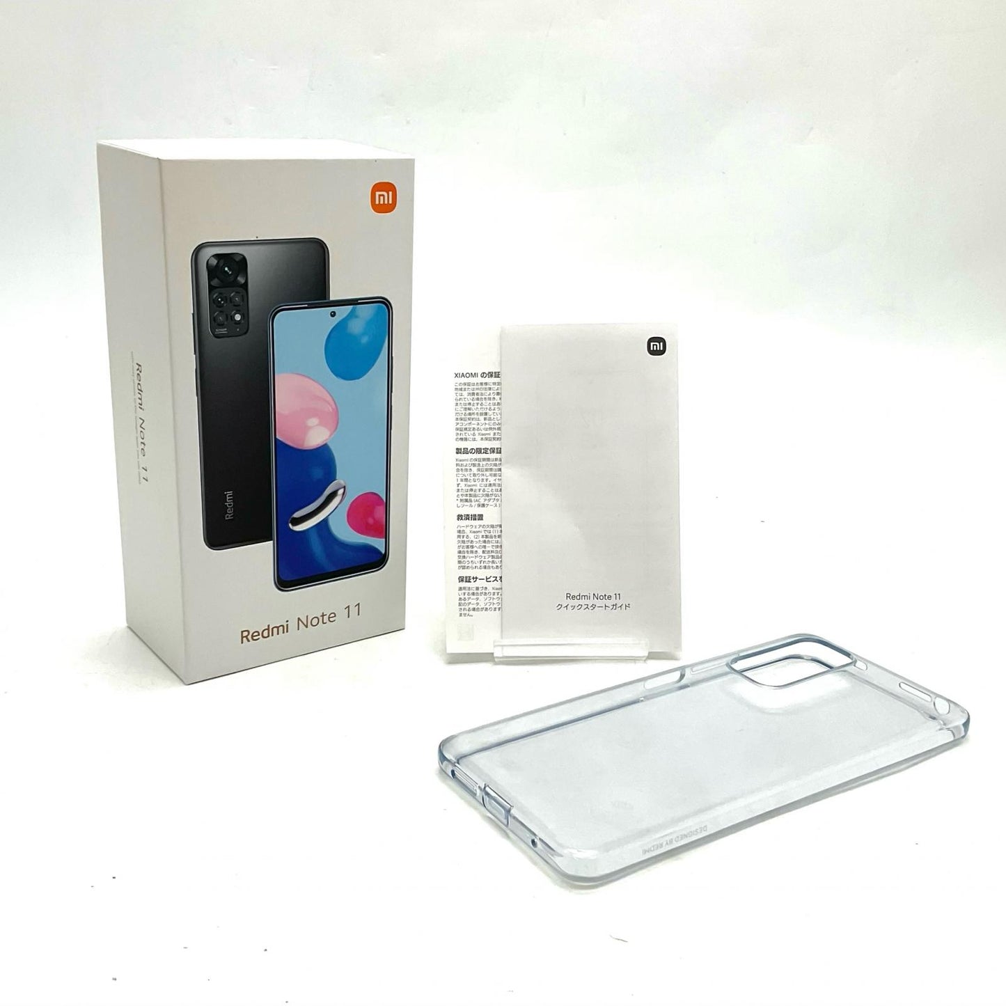 【全額返金保証】【最速発送】Xiaomi Redmi Note 11 64GB グラファイトグレー SIMフリー 2201117TL 白ロム 動作確認済
