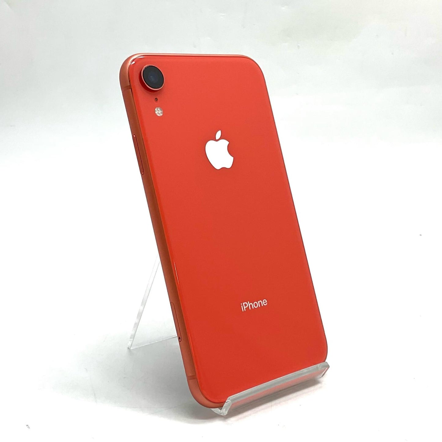 【全額返金保証】【最速発送】Apple iPhone iPhone XR 256GB コーラル SIMフリー 白ロム 動作確認済 80%