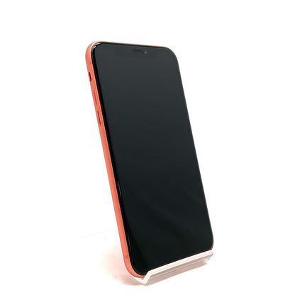 【全額返金保証】【最速発送】Apple iPhone iPhone XR 256GB コーラル SIMフリー 白ロム 動作確認済 80%