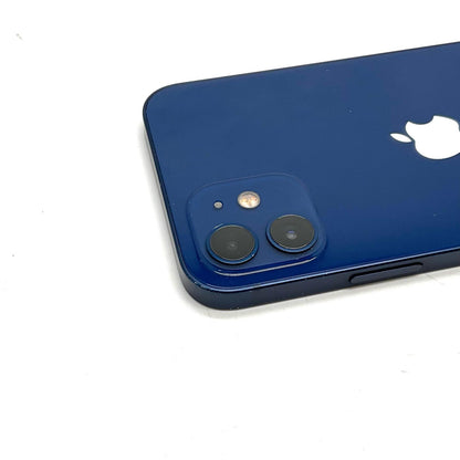 【全額返金保証】【最速発送】Apple iPhone iPhone 12 128GB ブルー au SIMフリー 白ロム 動作確認済 81%