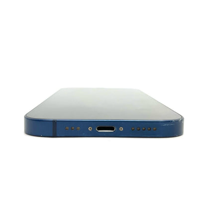 【全額返金保証】【最速発送】Apple iPhone iPhone 12 128GB ブルー au SIMフリー 白ロム 動作確認済 81%