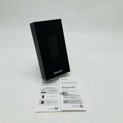【全額返金保証】【最速発送】SAMSUNG Galaxy S24 256GB オニキスブラック docomo SC-51E 白ロム 美品 動作確認済