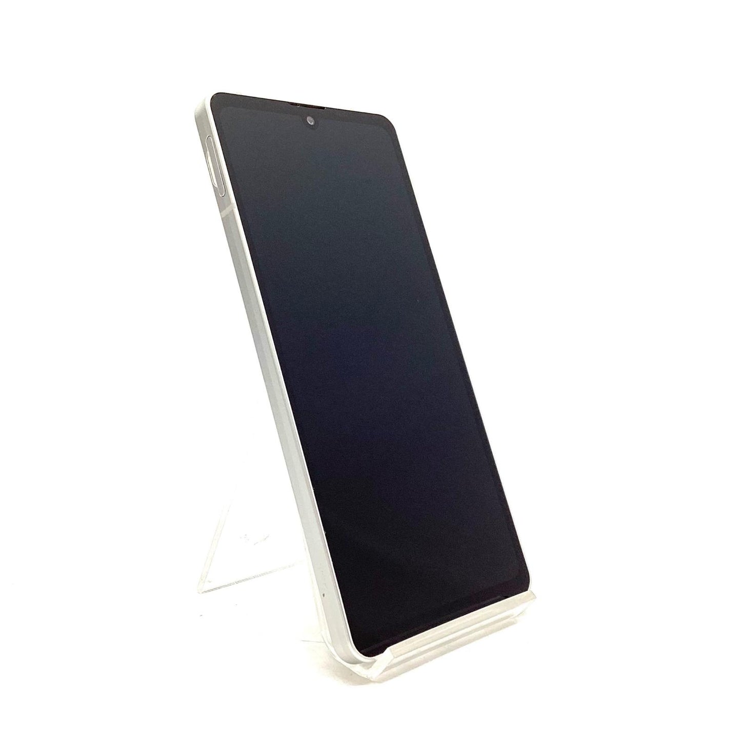 【最速発送】SHARP AQUOS sense6s 64GB シルバー au SHG07 白ロム【難有】