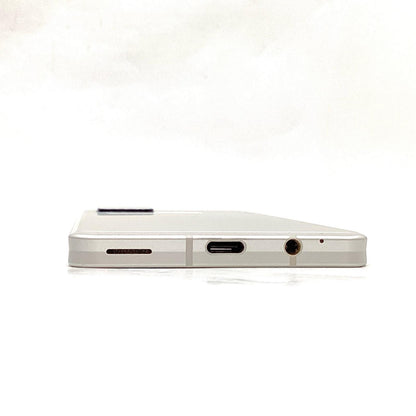 【最速発送】SHARP AQUOS sense6s 64GB シルバー au SHG07 白ロム【難有】