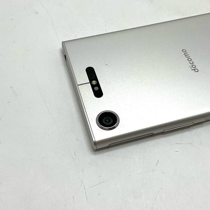 【全額返金保証】【最速発送】Sony Xperia XZ1 64GB ウォームシルバー docomo SO-01K 白ロム 動作確認済