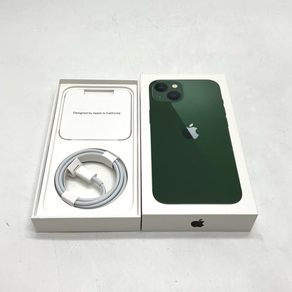 【全額返金保証】【最速発送】Apple iPhone iPhone 13 256GB グリーン SIMフリー 白ロム 動作確認済 72%