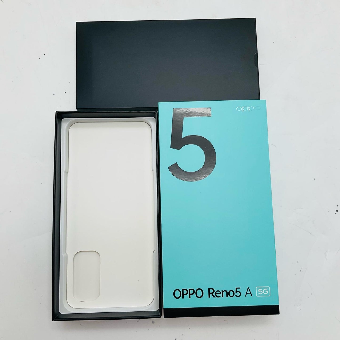 【全額返金保証】【最速発送】OPPO Reno 5A 128GB アイスブルー Softbank A1010P 白ロム 動作確認済