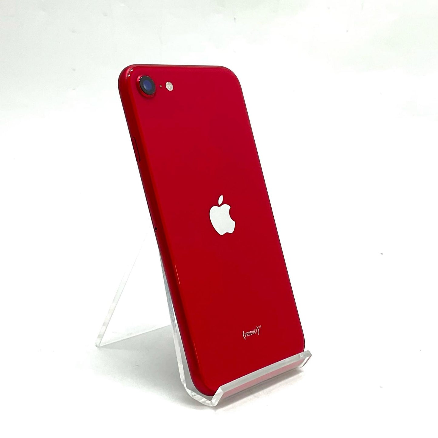 【全額返金保証】【最速発送】Apple iPhone iPhone SE（第2世代） 64GB プロダクトレッド au SIMフリー 白ロム 美品 動作確認済 80%