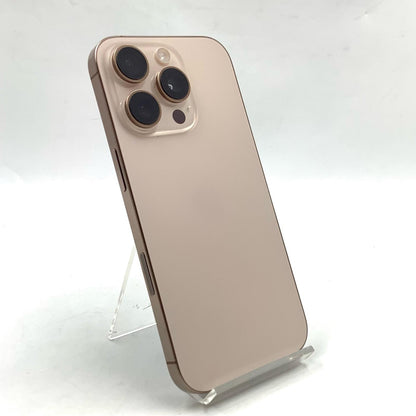 【全額返金保証】【最速発送】Apple iPhone iPhone 16 Pro 1TB デザートチタニウム SIMフリー 白ロム 美品 動作確認済 89%