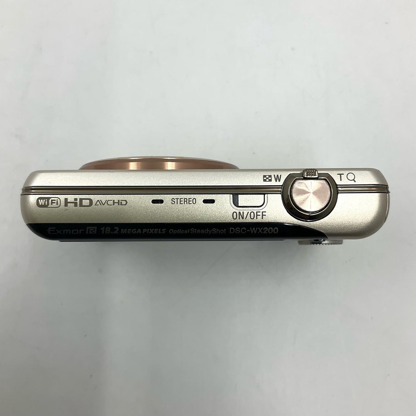 【全額返金保証】【最速発送】Sony コンパクトデジタルカメラ サイバーショット DSC-WX200 (N) [ゴールド] 動作確認済